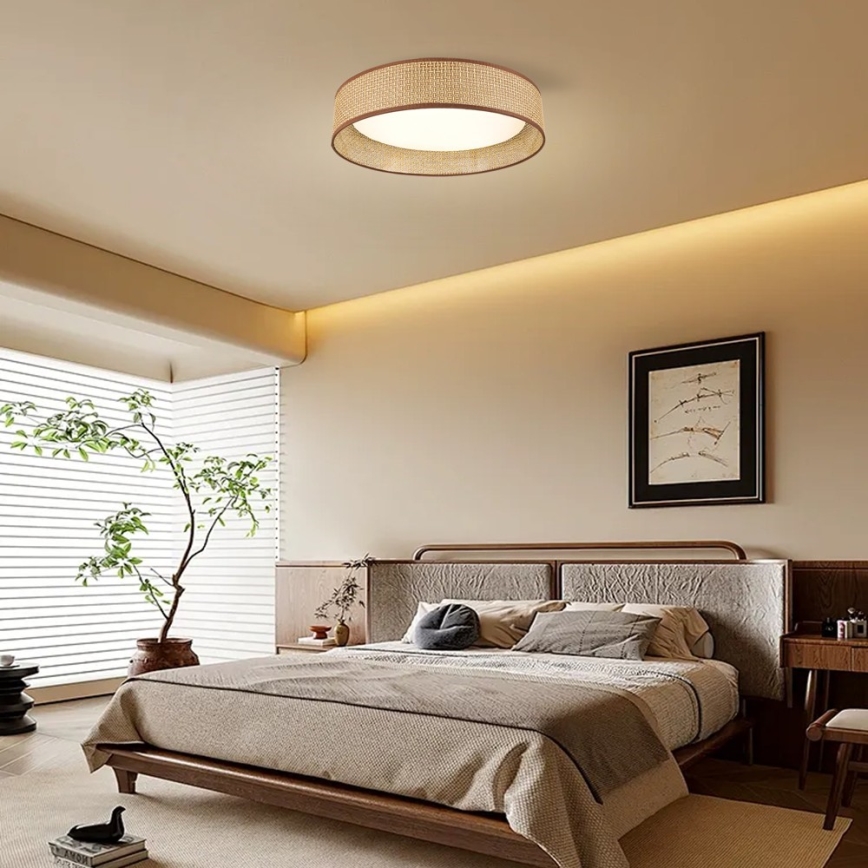 Immax NEO 07288L - LED+CCT, dimmbare Deckenleuchte LONA LED/36W/230V 3000-6000K Wi-Fi Tuya Ø 45,5 cm + Fernbedienung