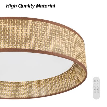 Immax NEO 07288L - LED+CCT, dimmbare Deckenleuchte LONA LED/36W/230V 3000-6000K Wi-Fi Tuya Ø 45,5 cm + Fernbedienung