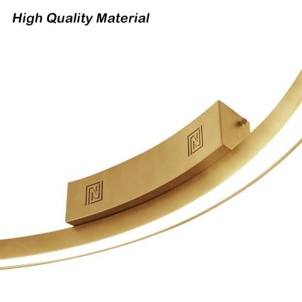 Immax NEO 07291-80G - LED+CCT dimmbare Deckenleuchte FINO LED/55W/230V 2700–6500K Tuya Ø 80 cm + Fernbedienung