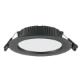 Immax NEO 07294L - dimmbares LED-Einbau-Downlight DOWN LED/12W/230V Wi-Fi Tuya Tuya Ø 12 cm schwarz