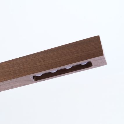 Immax NEO 07309L - LED-dimmbare Pendelleuchte an Kabel mit Sensor MADEIRA LED/37W/230V 157 cm Walnuss