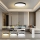 Immax NEO 07314L - LED-dimmbare Deckenleuchte SEMPLICI LED/128W/230V Ø 100 cm Wi-Fi Tuya schwarz + Fernbedienung