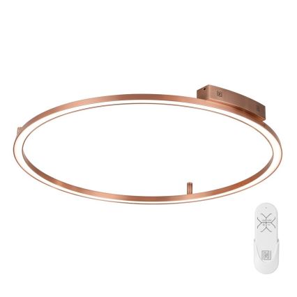 Immax NEO 07325-120C - Dimmbare LED-Deckenleuchte FINO LED/72W/230V 120 cm Tuya Roségold + Fernbedienung