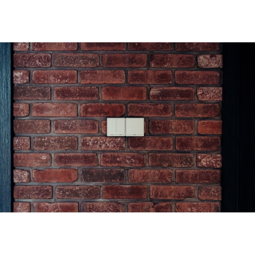 Immax NEO 07513L - 2-Tasten-Schalter SMART 230V Wi-Fi Tuya