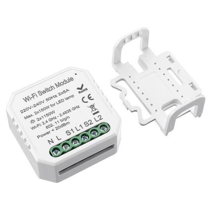 Immax NEO 07516L - Intelligenter NEO LITE V3 2-Tasten Wi-Fi Controller Tuya