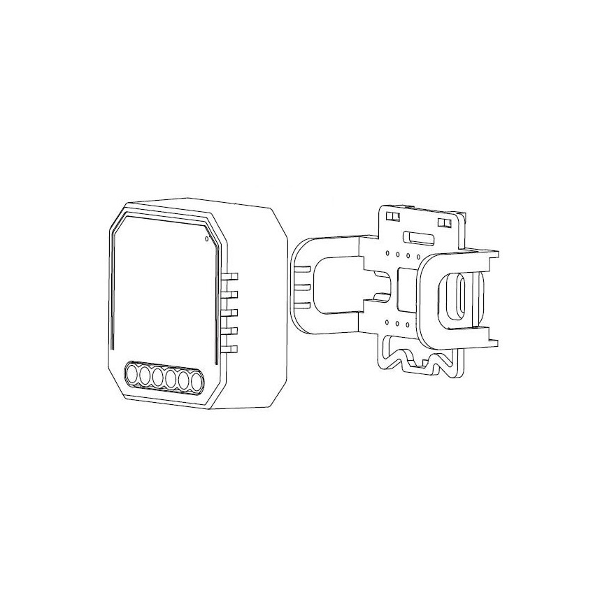 Immax NEO 07516L - Intelligenter NEO LITE V3 2-Tasten Wi-Fi Controller Tuya