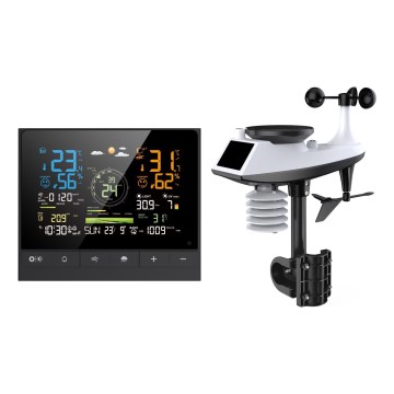 Immax NEO 07528L - Professionelle 7-in-1-Wetterstation NEO LITE SMART 5V/2xAAA + 3xAA