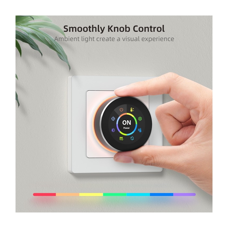 Immax NEO 07535L - Thermostat für elektrische Fußbodenheizung SMART 230V/16A Wi-Fi Tuya