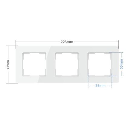 Immax NEO 07542L - Rahmen für Schalter, Steckdosen und Thermostate 3Z