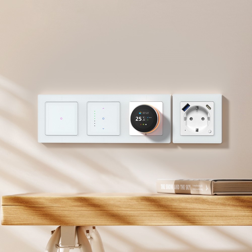 Immax NEO 07551L - Intelligenter Schalter zur Steuerung von Jalousien und Rollläden 230V