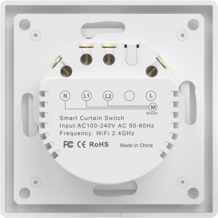 Immax NEO 07551L - Intelligenter Schalter zur Steuerung von Jalousien und Rollläden 230V