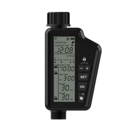 Immax NEO 07556L - Bewässerungsventil 4xAA IP65 Wi-Fi Tuya