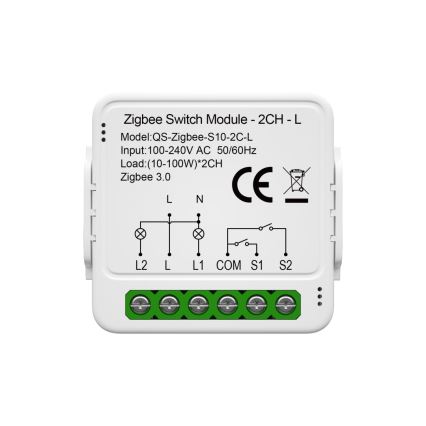 Immax NEO 07572L - Smart-Steuerung NEO LITE V8 2-Tasten Tuya