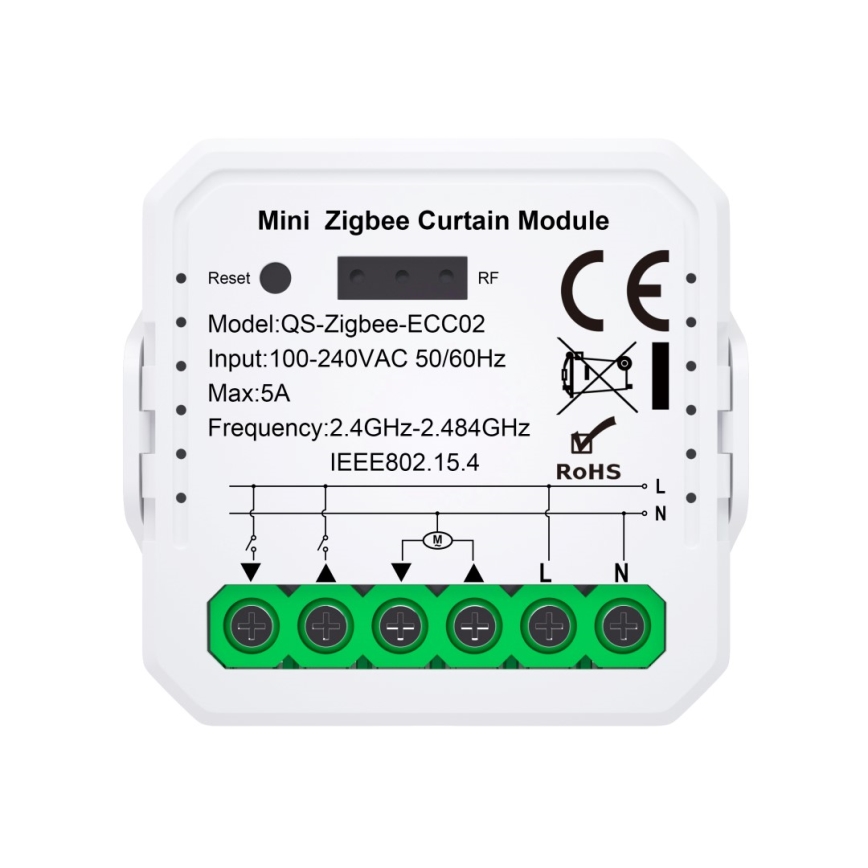 Immax Neo 07580L - Smart-Controller zur Steuerung von Jalousien, Rollläden und Fensterläden Tuya