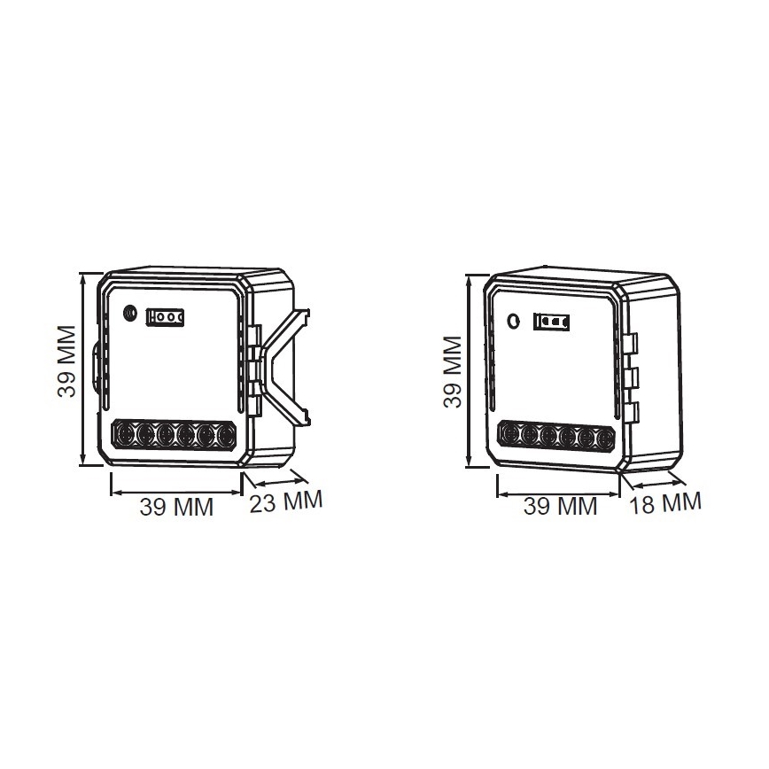 Immax Neo 07580L - Smart-Controller zur Steuerung von Jalousien, Rollläden und Fensterläden Tuya