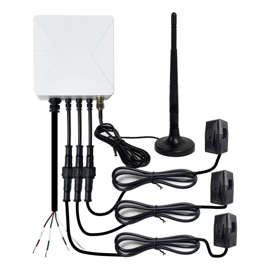 Immax NEO 07581L - Dreiphasiger Smart-Stromverbrauchszähler Wi-Fi