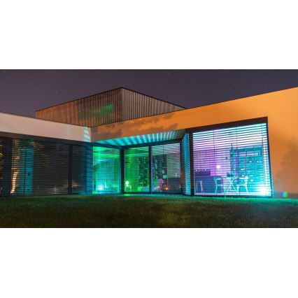 Immax NEO 07712CDO - SET 3x dimmbare LED RGB+CCT Lampe E27/9W/230V Wi-Fi Tuya + Fernbedienung