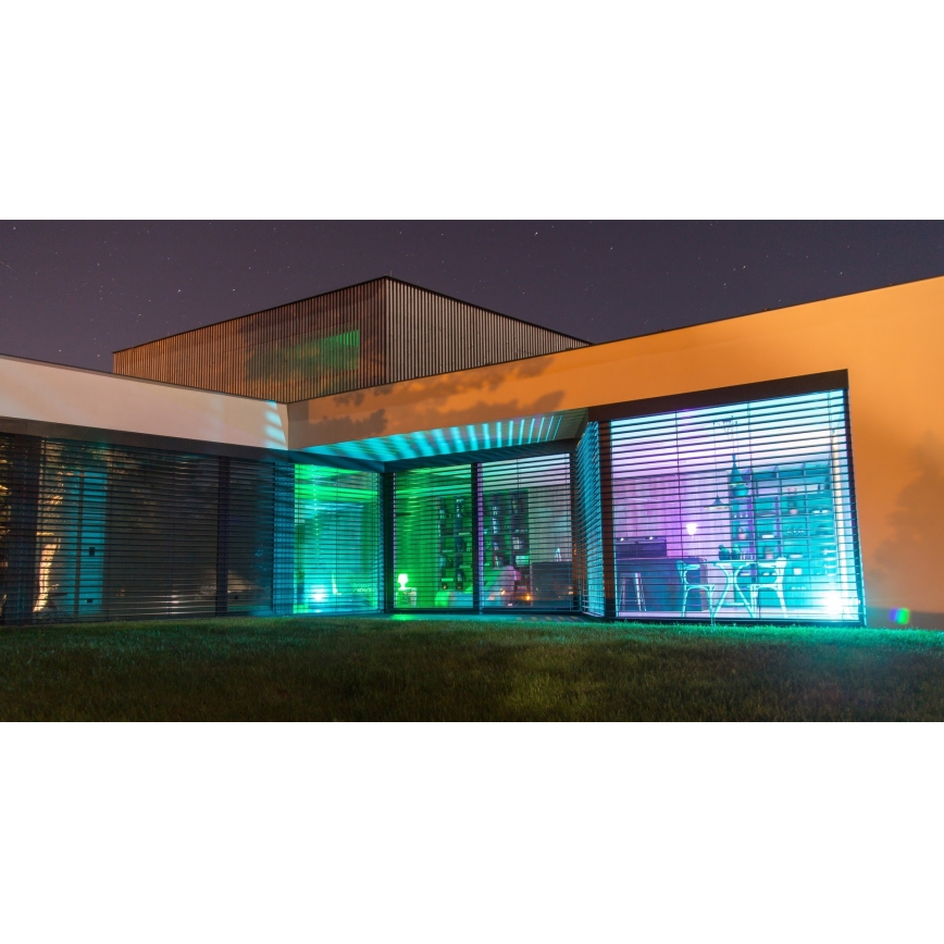 Immax NEO 07712CDO - SET 3x dimmbare LED RGB+CCT Lampe E27/9W/230V Wi-Fi Tuya + Fernbedienung