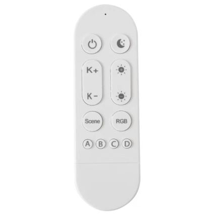 Immax NEO 07712CDO - SET 3x dimmbare LED RGB+CCT Lampe E27/9W/230V Wi-Fi Tuya + Fernbedienung