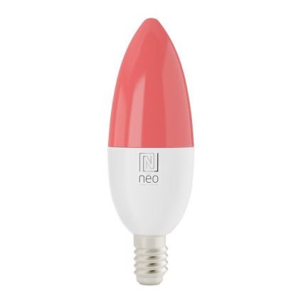 Immax NEO 07716L - LED RGB+CCT Dimmbare Glühbirne E14/5,5W/230V 2700K Wi-Fi Tuya