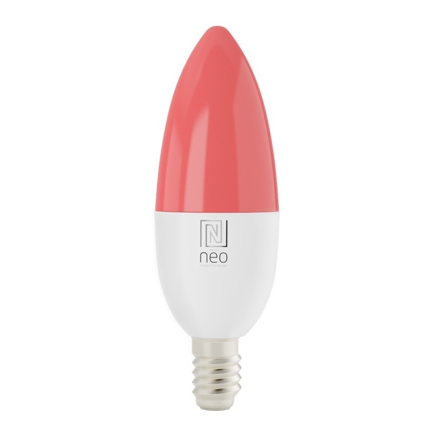 Immax NEO 07716L - LED RGB+CCT Dimmbare Glühbirne E14/5,5W/230V 2700K Wi-Fi Tuya