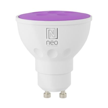 Immax NEO 07724C - SET 3x RGB+CCT Dimmbares LED-Leuchtmittel GU10/4,8W/230V 2700K Wi-Fi Tuya
