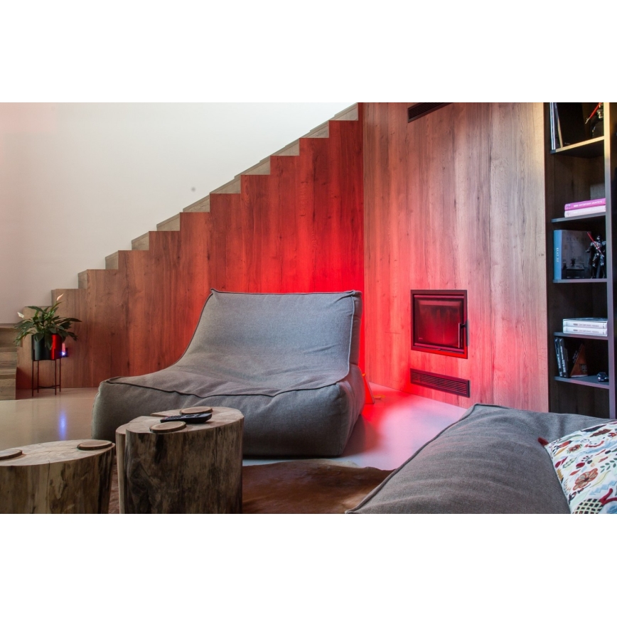 Immax NEO 07726L - LED RGB+CCT dimmbare Leiste NEO LITE LED/24W/230V 5 m IP65 MUSIK Wi-Fi Tuya + Fernbedienung