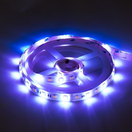 Immax NEO 07726L - LED RGB+CCT Dimmbarer Streifen NEO LITE LED/24W/230V 5 m IP65 MUSIC Wi-Fi Tuya + Fernbedienung