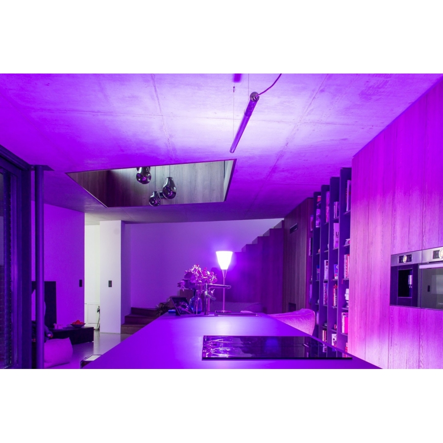 Immax NEO 07726L - LED RGB+CCT Dimmbarer Streifen NEO LITE LED/24W/230V 5 m IP65 MUSIC Wi-Fi Tuya + Fernbedienung