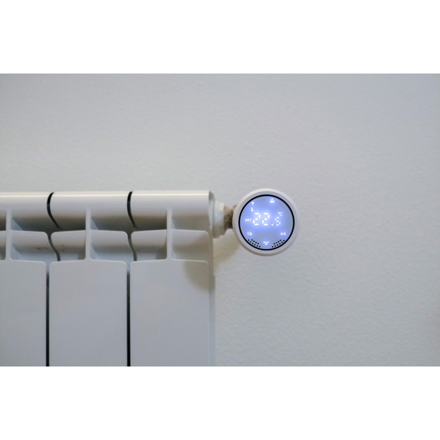Immax NEO 07732A - SET 3x Thermostatkopf 2xAA/3V Tuya