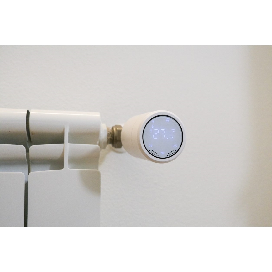 Immax NEO 07732A - SET 3x Thermostatkopf 2xAA/3V Tuya