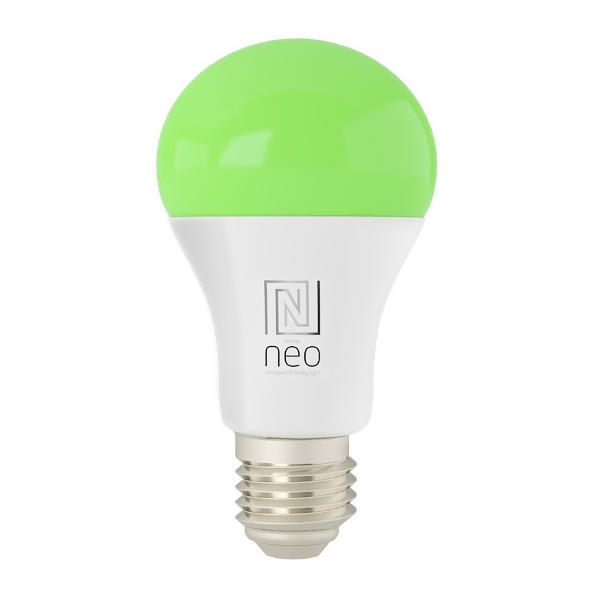 Immax NEO 07733C - SET 3x LED RGB+CCT Dimmbare Glühbirne NEO LITE E27/11W/230V 2700 - 6500K Wi-Fi Tuya
