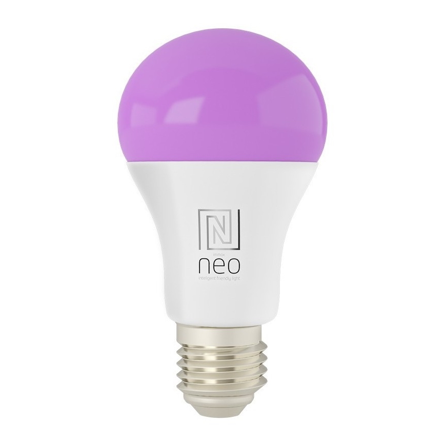 Immax NEO 07743L - LED RGB+CCT dimmbare Lampe E27/11W/230V 2700-6500K Tuya