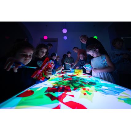 Immax NEO 07745CDO - Set 3x dimmbare LED-Lampen RGB+CCT E14/6W/230V Wi-Fi + Fernbedienung
