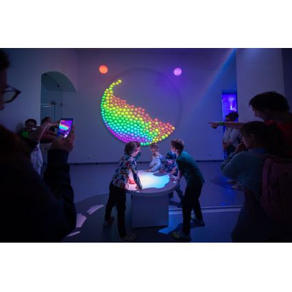 Immax NEO 07745CDO - Set 3x dimmbare LED-Lampen RGB+CCT E14/6W/230V Wi-Fi + Fernbedienung