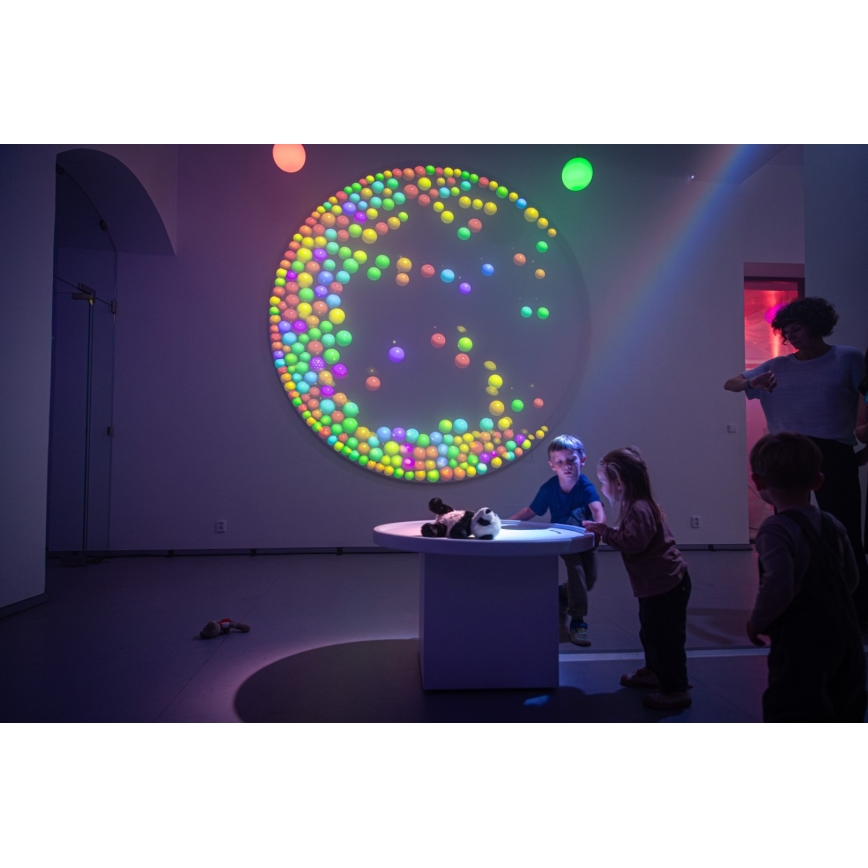Immax NEO 07745CDO - Set 3x dimmbare LED-Lampen RGB+CCT E14/6W/230V Wi-Fi + Fernbedienung