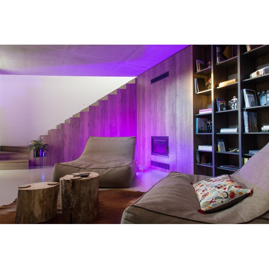 Immax NEO 07745CDO - Set 3x dimmbare LED-Lampen RGB+CCT E14/6W/230V Wi-Fi + Fernbedienung