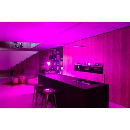 Immax NEO 07745CDO - 3er-Set dimmbare LED RGB+CCT-Glühbirnen E14/6W/230V Tuya Wi-Fi + Fernbedienung