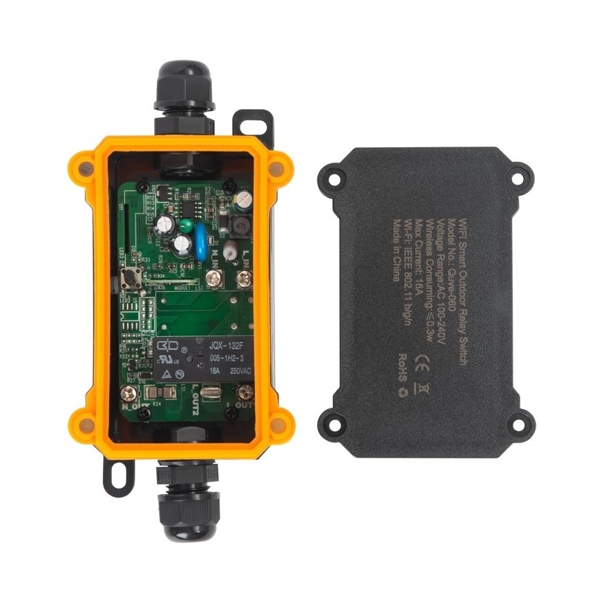 Immax NEO 07746L - Intelligenter Außenschalter NEO LITE 3680W/230V/16A IP68 Wi-Fi Tuya
