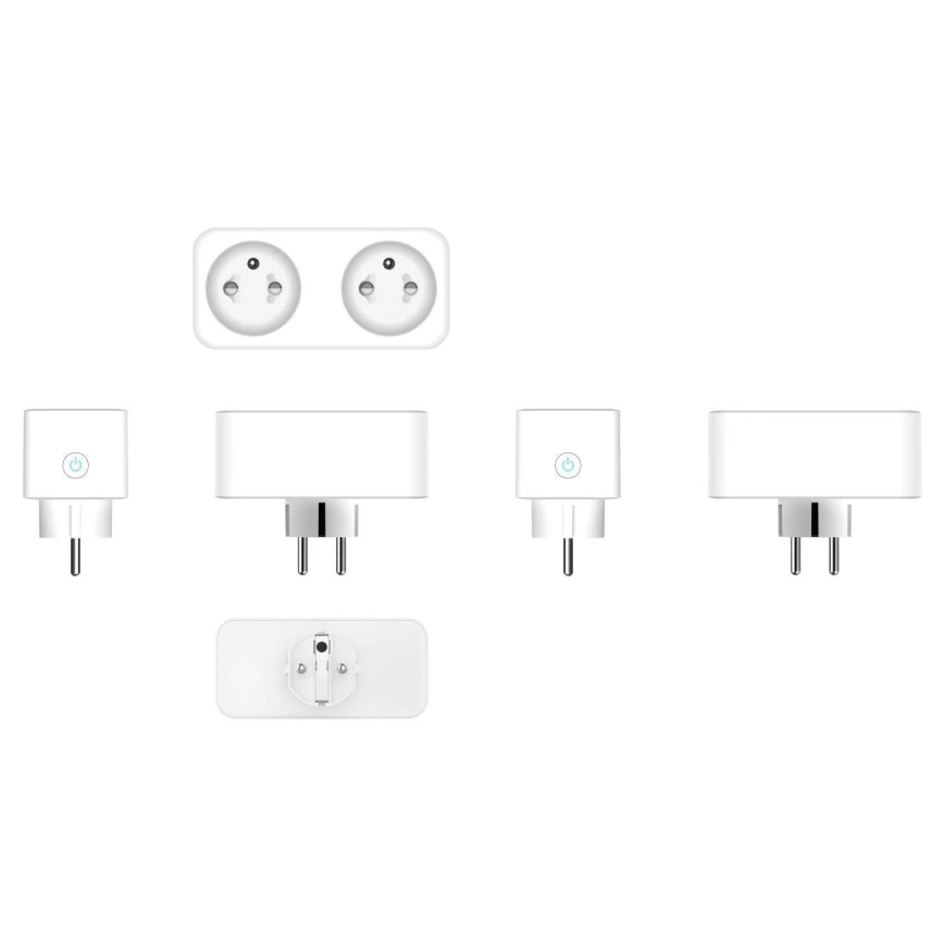 Immax NEO 07751L –  Intelligenter Steckdosensplitter NEO LITE 2x16A/230V Wi-Fi Tuya