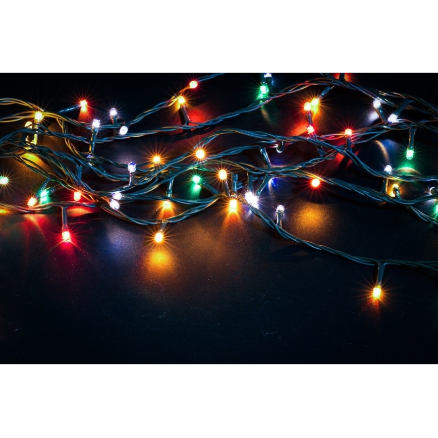 Immax NEO 07756L - Dimmbare LED-Außen-Lichterkette NEO LITE, 400 LEDs / 10 Funktionen, 43 m, IP44, Wi‑Fi Tuya, mehrfarbig