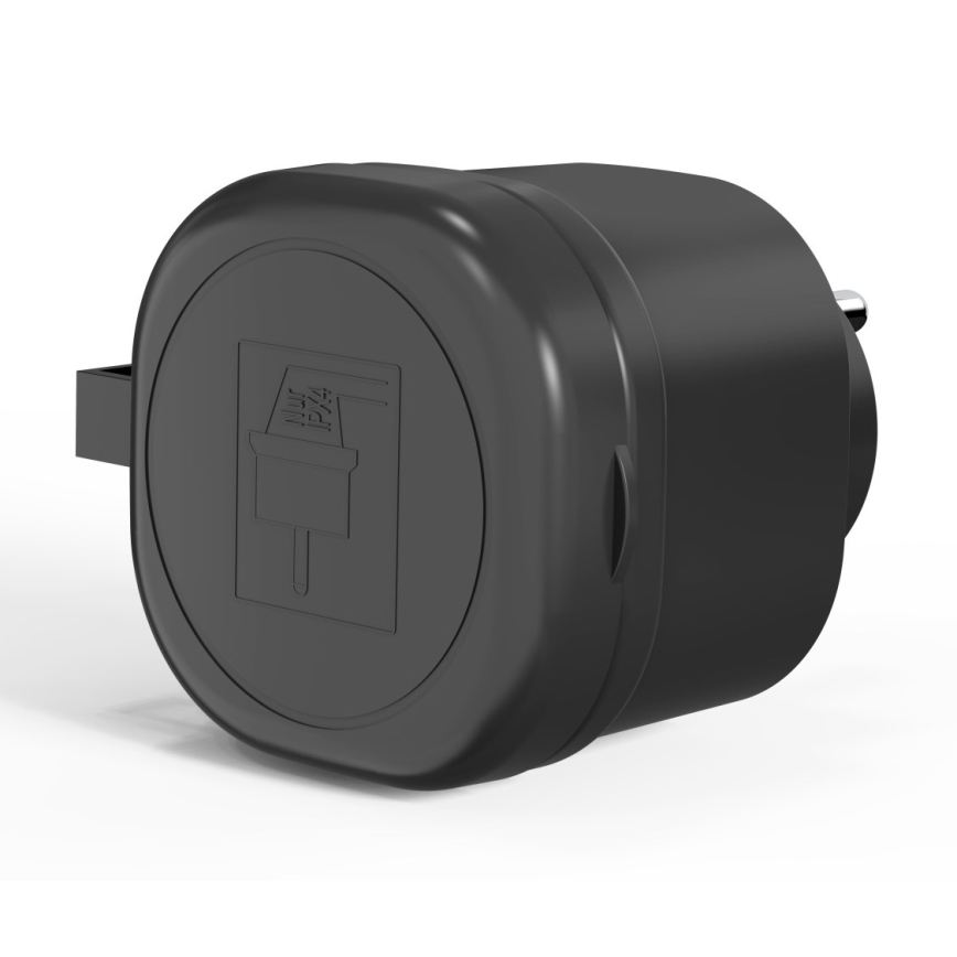 Immax NEO 07774L - Intelligente Outdoor-Steckdose NEO LITE 3680W/230V/16A IP44 Wi-Fi Tuya