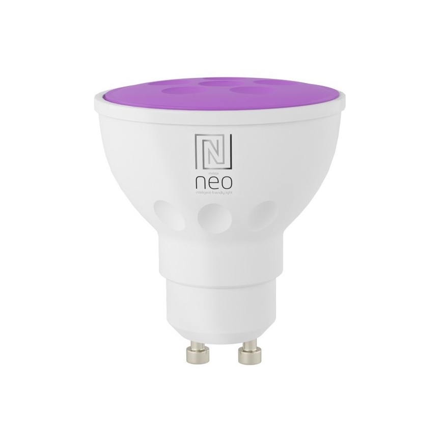 Immax NEO 07777L - RGB+CCT Dimmbares LED-Leuchtmittel GU10/4,8W/230V Tuya