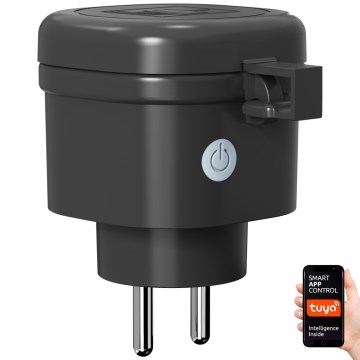 Immax NEO 07787L - Intelligente Außensteckdose NEO LITE 3680W/230V/16A IP44 Wi-Fi Tuya SCHUKO