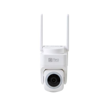 Immax NEO 07793L - Smart-Kamera für den Außenbereich mit Sensor CUBE 4MP 5V IP65 Wi-Fi Tuya