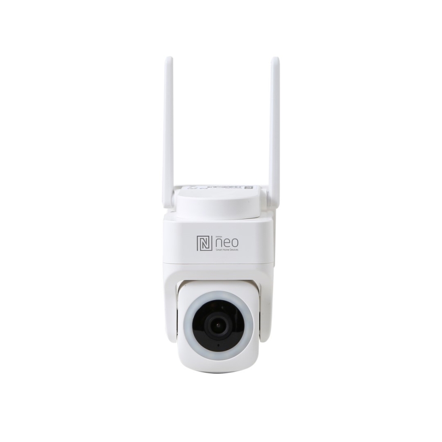 Immax NEO 07793L - Smart-Kamera für den Außenbereich mit Sensor CUBE 4MP 5V IP65 Wi-Fi Tuya