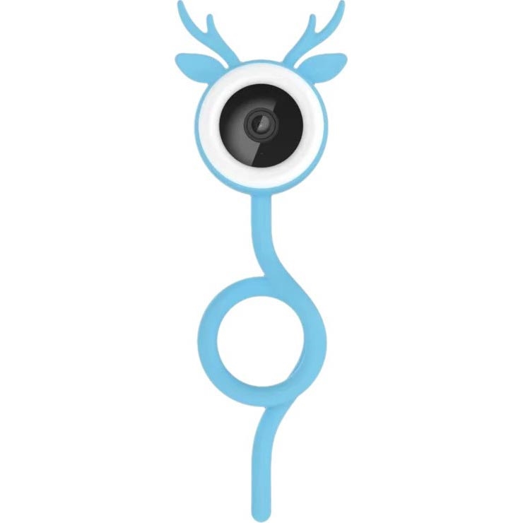 Immax NEO 07797L - Aufladbares Smart-Babyfon mit Kamera 5V Wi-Fi blau