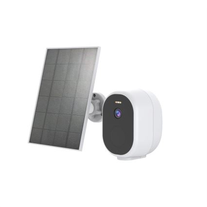 Immax NEO 07802L - Smart-Outdoor-Solarkamera mit Sensor BARREL 5000 mAh Wi-Fi Tuya IP65