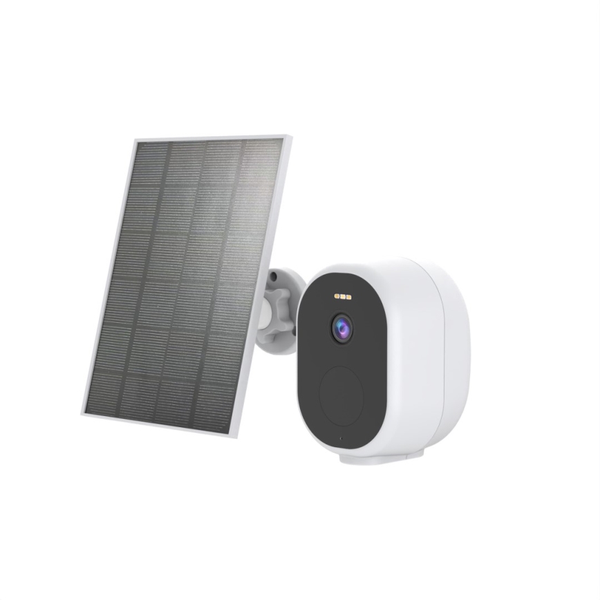 Immax NEO 07802L - Smart-Outdoor-Solarkamera mit Sensor BARREL 5000 mAh Wi-Fi Tuya IP65