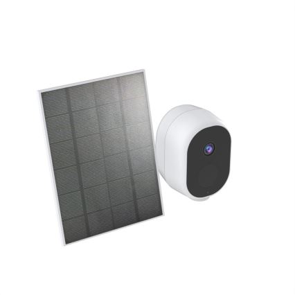 Immax NEO 07802L - Smart-Outdoor-Solarkamera mit Sensor BARREL 5000 mAh Wi-Fi Tuya IP65